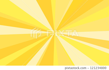 華而不實的美式漫畫風格濃線旭日背景素材黃色黃色 121234800