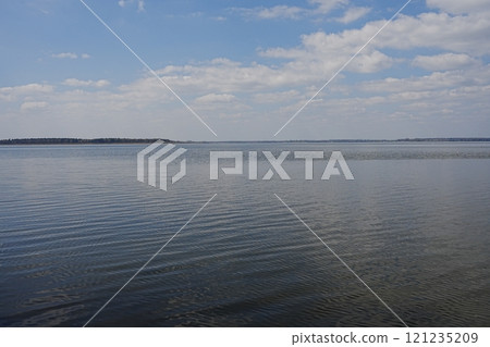 Panoramic lake in Goczalkowice town at Silesian district in Poland Panoramic lake in Goczalkowice town at Silesian district in Poland 121235209