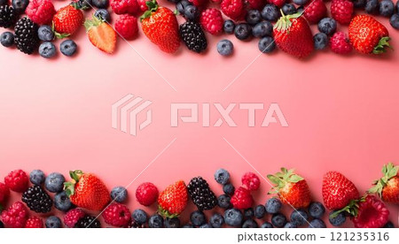 Mixed berry cute top and bottom frame 1 121235316