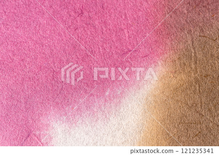 Pink watercolor-style Japanese paper background material Pink watercolor-style Japanese paper background material 121235341