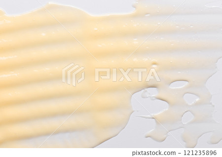 The texture of a cosmetic cream or balm. The texture of a cosmetic cream or balm. 121235896