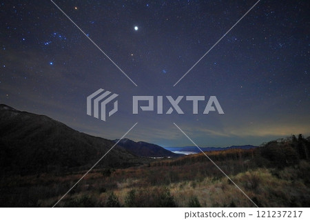 會津地區的星空/福島縣南會津郡下鄉町 會津地區的星空/福島縣南會津郡下鄉町 121237217