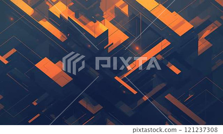 Geometric background image 121237308