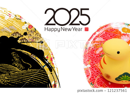 2025 new year's card 121237561