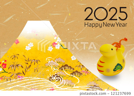 2025年新年賀卡 2025年新年賀卡 121237699