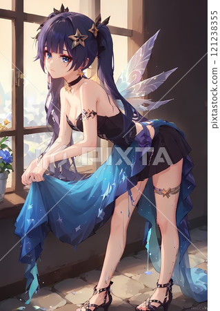 Fairy child in a dress 121238355