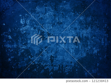 Grunge vintage blue background texture 121238413