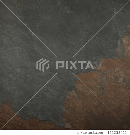 Black and brown slate stone background texture 121238421