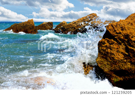 Beaches of Roche, Conil de la Frontera-Cadiz, Spain Beaches of Roche, Conil de la Frontera-Cadiz, Spain 121239205
