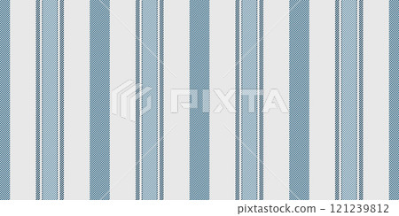 Srnament pattern vertical fabric, tough lines background stripe. Lhristmas ornament seamless texture vector textile in white and cyan colors. 121239812