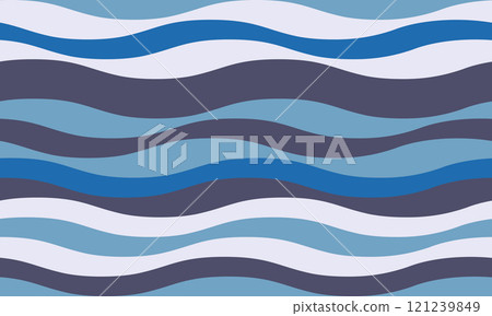 Abstract background with wavy stripes in vibrant colors, creating a rippled, liquid effect. Smooth curves and textured lines add elegance, vitality, and creativity. Ideal for wallpaper or textile. Abstract background with wavy stripes in vibrant colors, creating a rippled, liquid effect. Smooth curves and textured lines add elegance, vitality, and creativity. Ideal for wallpaper or textile. 121239849
