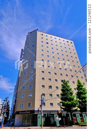 札幌車站里士滿酒店前的風景 札幌車站里士滿酒店前的風景 121240513