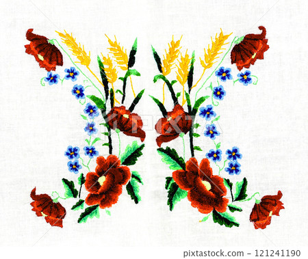 Ukrainian embroidery, folk arts and crafts Ukrainian embroidery, folk arts and crafts 121241190