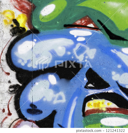 Street wall graffiti, urban art Street wall graffiti, urban art 121241322