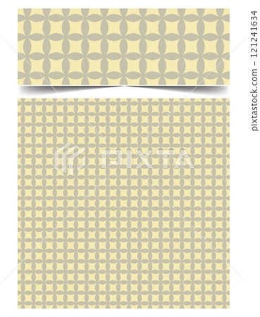 Seamless moroccan pattern background with flowers illustration clip-art 121241634