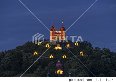 Calvary in Banska Stiavnica, UNESCO site, Slovakia 121241987