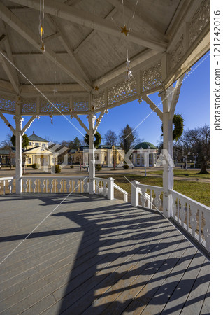 Frantiskovy lazne spa town near Cheb, UNESCO World Heritage Site, Western Bohemia, Czech Republic 121242016