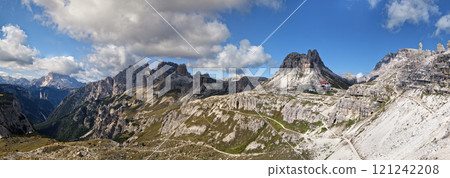 Dolomites mountains landscape Dolomites mountains landscape 121242208