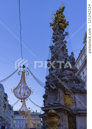 Vienna, the capital of Austria, decorated for Christmas Vienna, the capital of Austria, decorated for Christmas 121242524