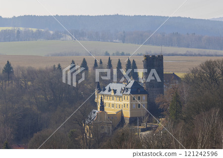 Stary Hroznatov castle near Cheb, Western Bohemia, Czech Republic Stary Hroznatov castle near Cheb, Western Bohemia, Czech Republic 121242596