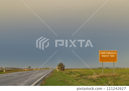 Hortobagy National Park, UNESCO World Heritage Site, Puszta is one of largest meadow and steppe ecosystems in Europe, Hungary 121242627