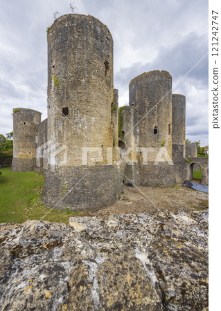Villandraut castle (Chateau de Villandraut) Gironde departement, Aquitaine, France 121242747