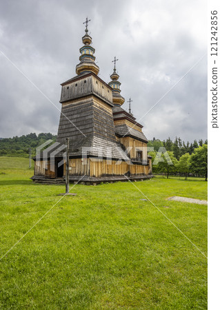 Greek Catholic Church, Olchowiec, Magurski Park Narodowy, Lesser Poland Voivodeship, Poland Greek Catholic Church, Olchowiec, Magurski Park Narodowy, Lesser Poland Voivodeship, Poland 121242856
