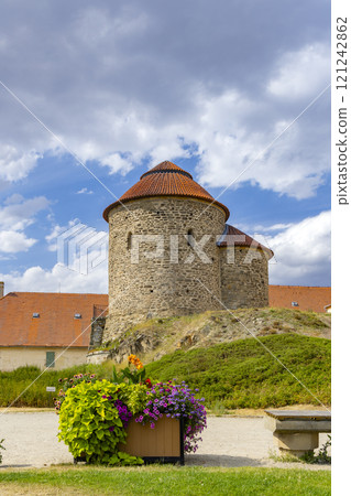 St. Catherine's Rotunda, built in 11th century, Znojmo, Southhern Moravia, Czech Republic 121242862