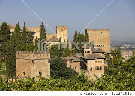 Alhambra, Generalife and Albayzin, UNESCO site, Granada, Andalusia, Spain Alhambra, Generalife and Albayzin, UNESCO site, Granada, Andalusia, Spain 121242916