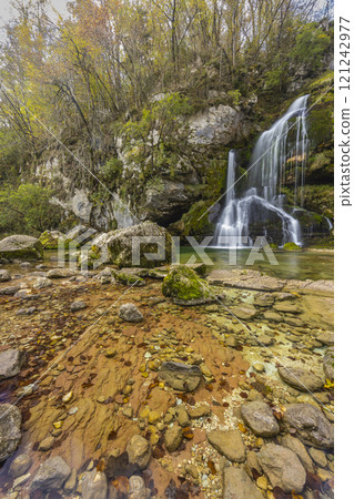 Waterfall Virje (Slap Virje), Triglavski national park, Slovenia 121242977