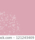 Water drops on a colored background. Pink. Selective focus. Tinted. High-quality photo Pink delicate background with transparent drops. High-quality photo 121243409
