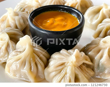 Momo, a typical Nepalese dish Momo, a typical Nepalese dish 121246730