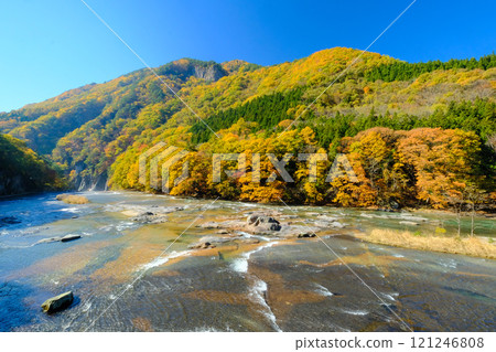 Katashi gawa in autumn 121246808