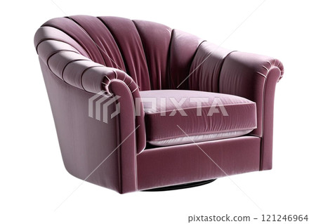 armchair on isolate transparency background, PNG 121246964