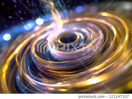 Abstract background with swirling light 121247107