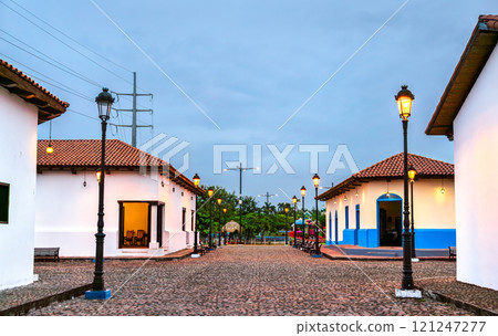 Replicas of Houses and Museums of Dario, Sandino, and Blanca Arauz at Paseo Xolotlan in Managua, Nicaragua Replicas of Houses and Museums of Dario, Sandino, and Blanca Arauz at Paseo Xolotlan in Managua, Nicaragua 121247277