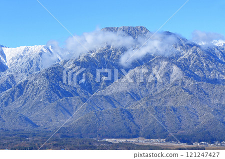 Winter Azumino and Northern Alps Winter Azumino and Northern Alps 121247427