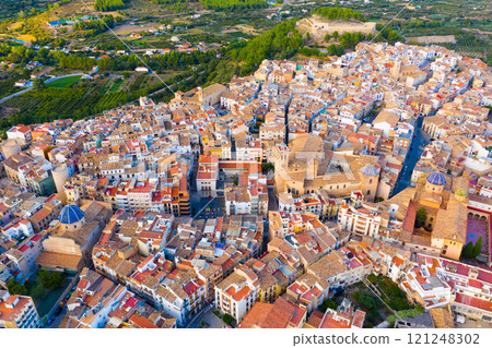 View over city of Segorbe. Province of Valencia. Spain View over city of Segorbe. Province of Valencia. Spain 121248302
