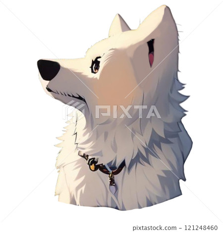 border of puppy 121248460