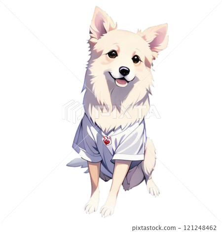 border of puppy 121248462