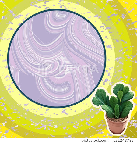 plant in pot plant in pot 121248783