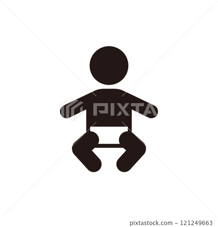 baby pictogram icon baby pictogram icon 121249663