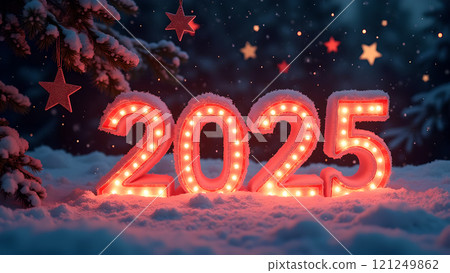 2025 happy new year background wallpaper picture red 2025 happy new year background wallpaper picture red 121249862