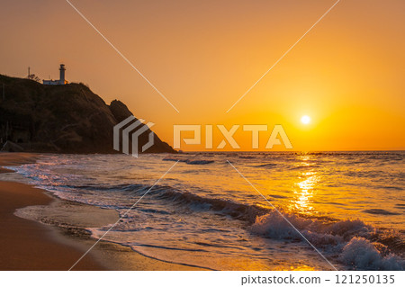 Sunset at Kakuta Beach 121250135