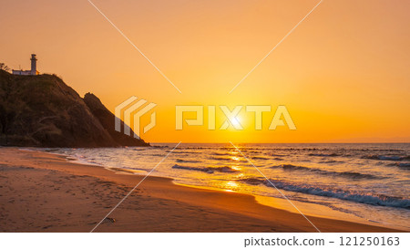 Sunset at Kakuta Beach 121250163