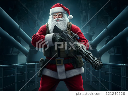 武裝聖誕老人，危險的聖誕節 121250228