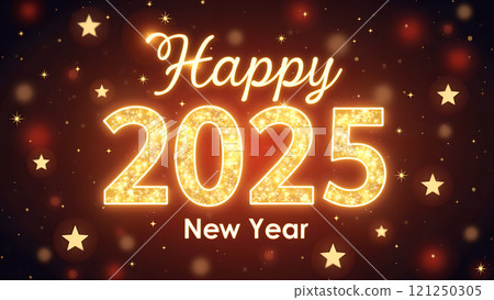 Christmas glitter 2025 happy new year background wallpaper 121250305