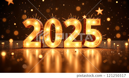 Christmas glitter 2025 happy new year background wallpaper 121250317