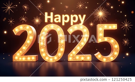 Christmas glitter 2025 happy new year background wallpaper 121250425