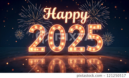 Christmas glitter 2025 happy new year background wallpaper 121250517